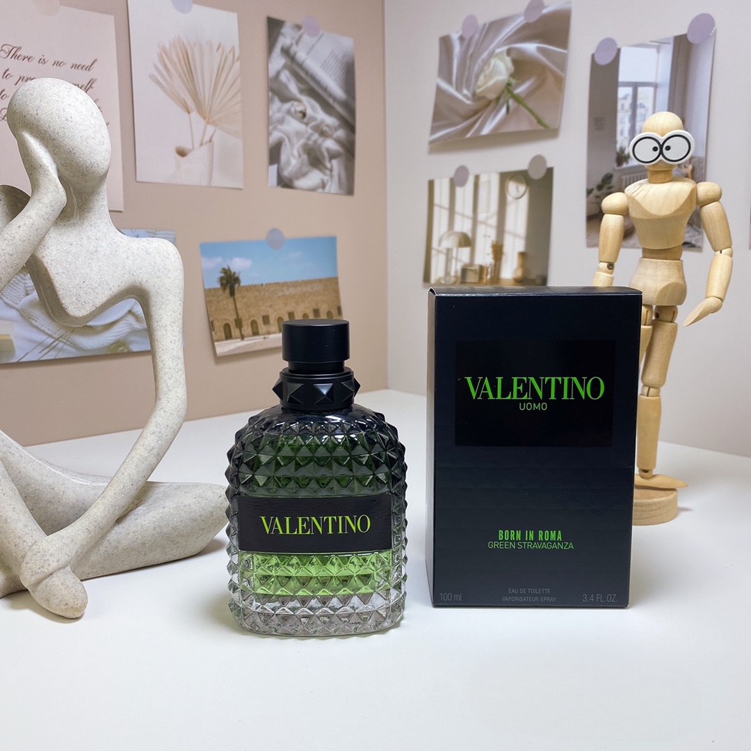 Valentino Uomo Born in Roma Green Stravaganza
