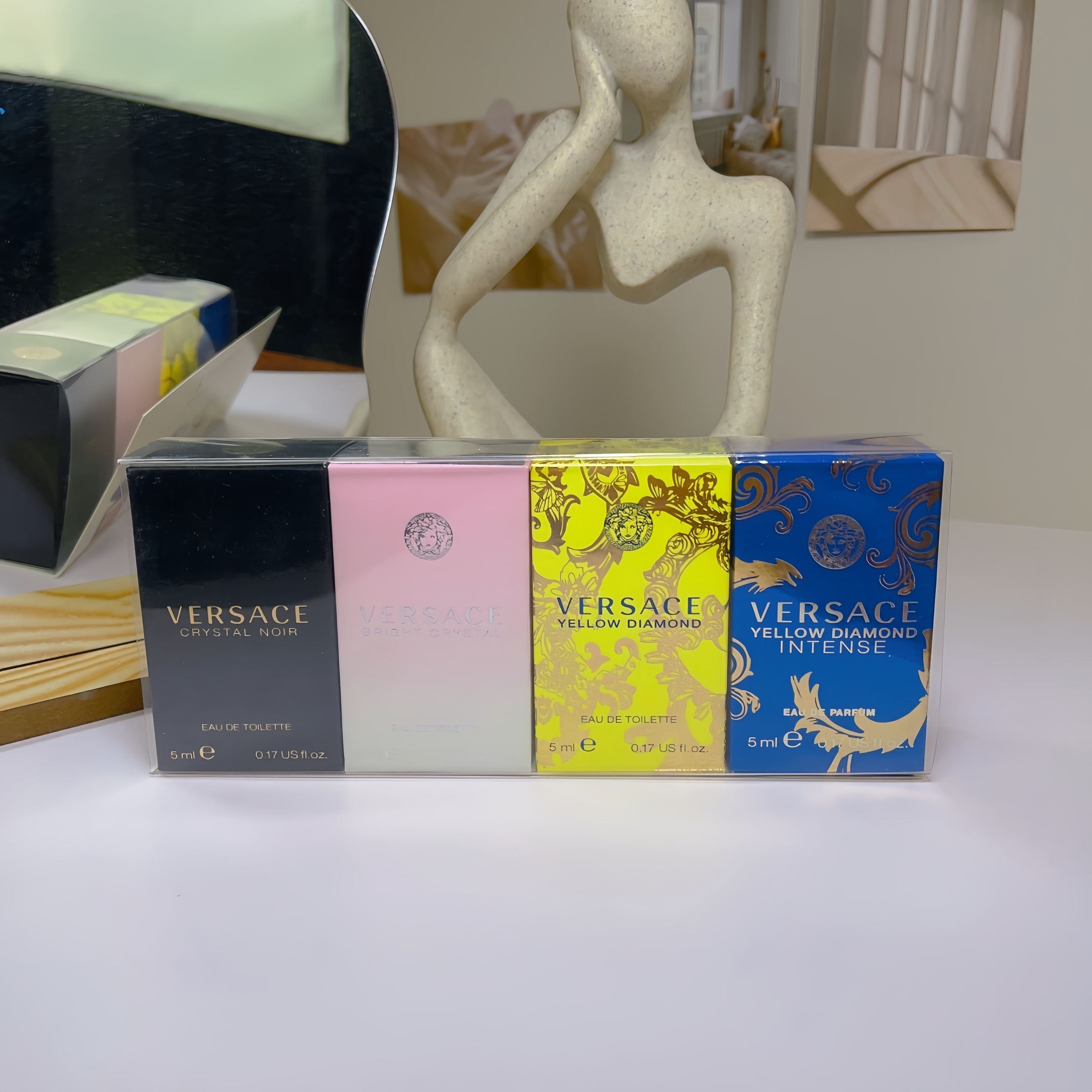 Versace（4*5ML Crystal Noir、Yellow Diamond、Intense