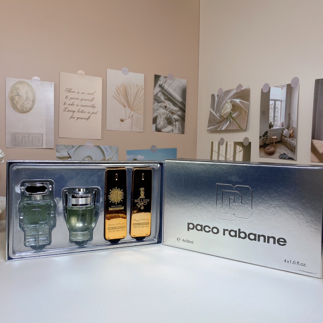 Paco Rabanne Men's Perfume Gift Set (30ml*4)