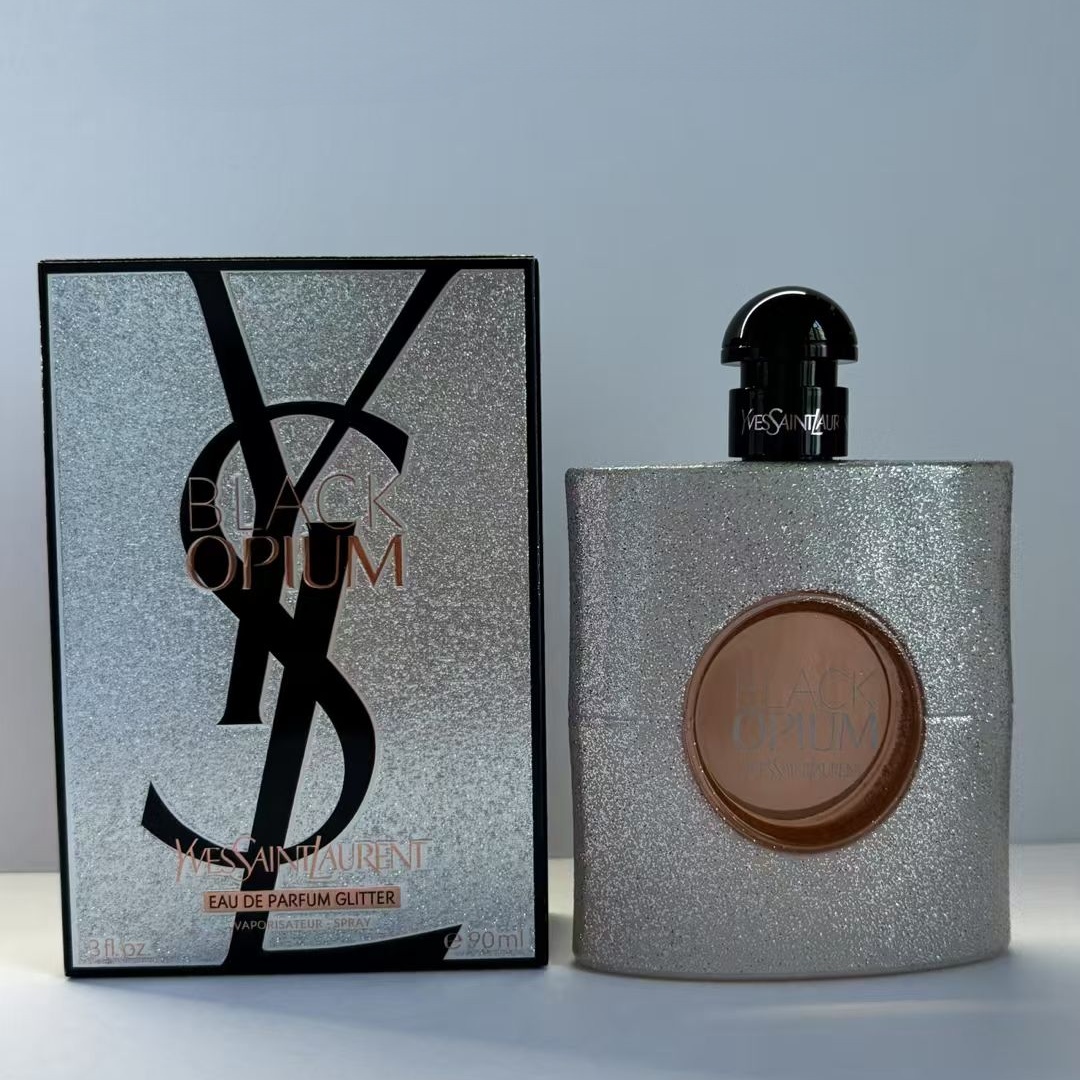 Yves Saint Laurent Black Opium Eau de Parfum Glitter（90ml