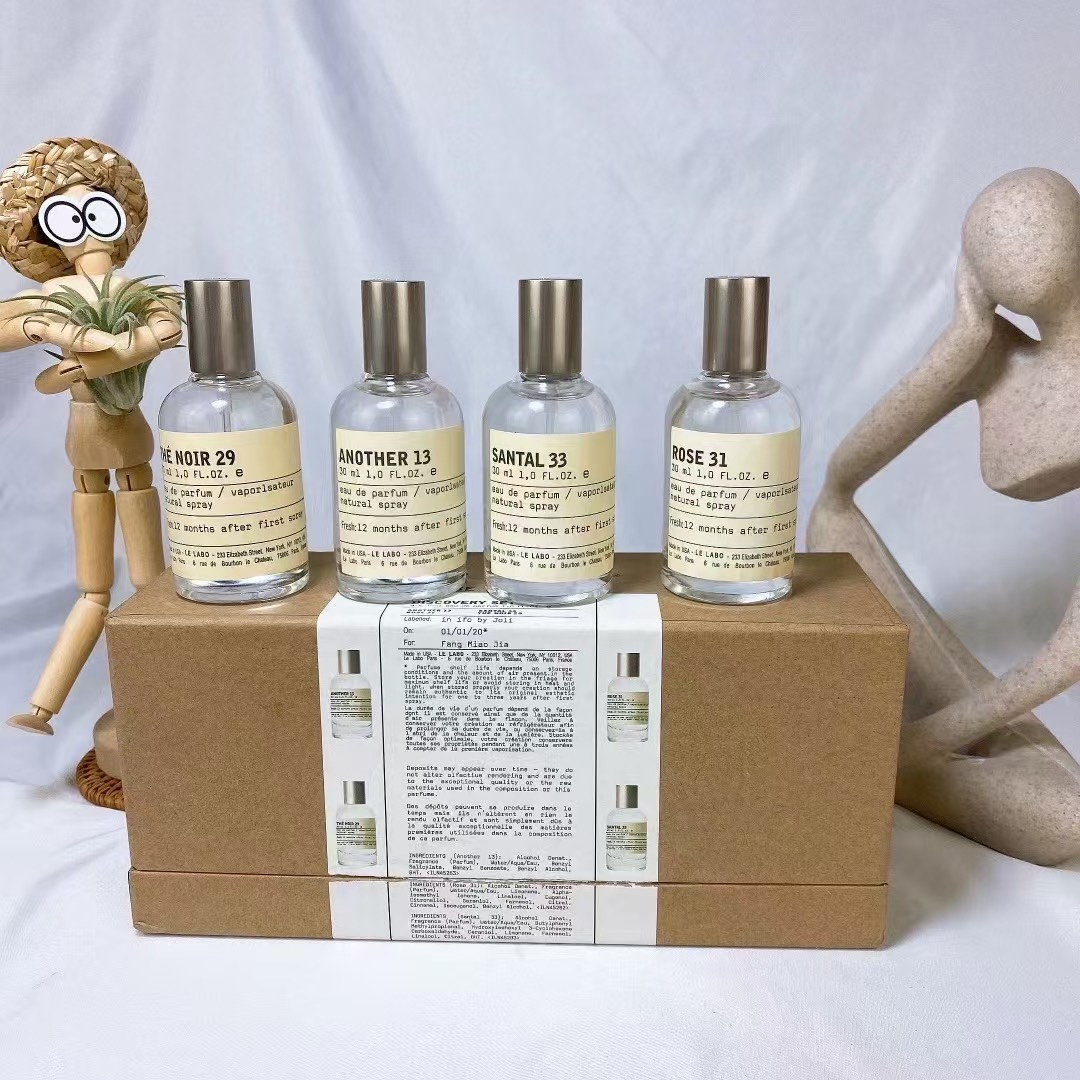 Le Labo（ 4×30ml， Noir 29、Another 13、Santal 33、Rose 31）