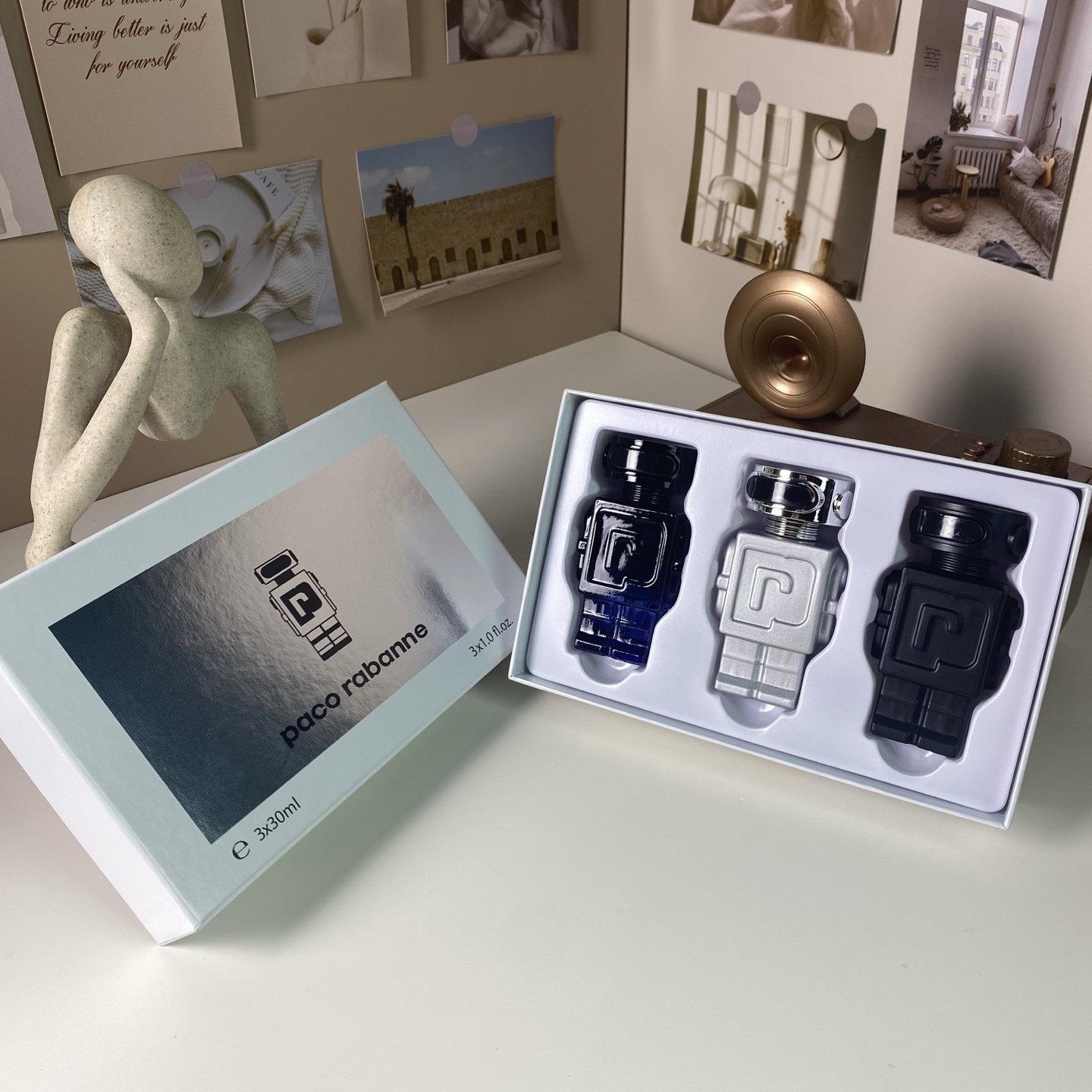 Paco Rabanne Men's Perfume Gift Set (30ml*3)